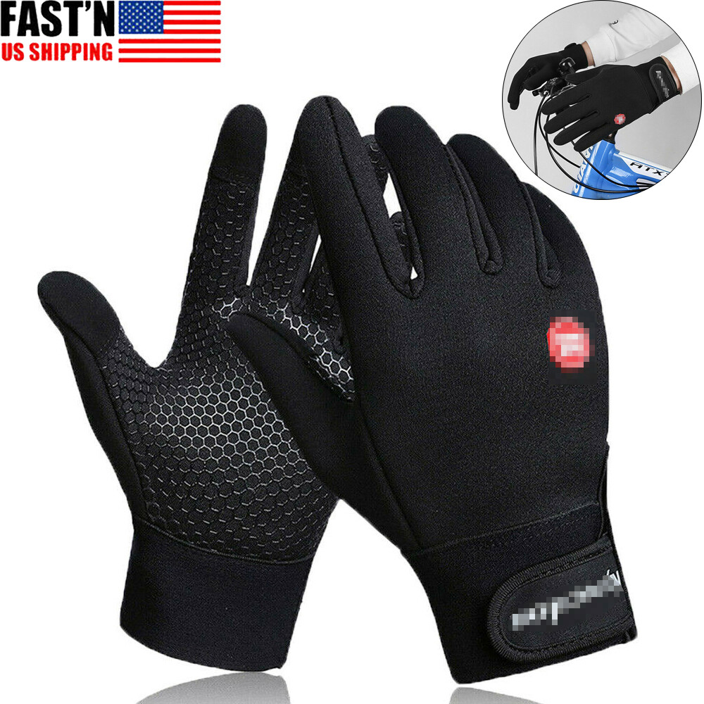 Men Women Winter Gloves Touch Screen Anti-Slip Windproof Waterproof Thermal Warm
