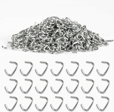 650pcs Galvanized Hog Rings - Hog Nose Rings Hog Rings Hog Nose Clips 38