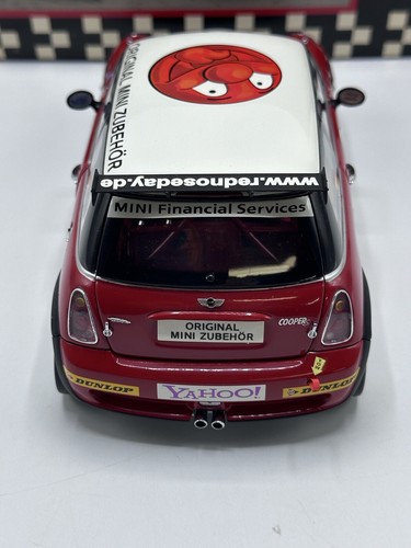 1/18 KYOSHO Mini Cooper S Red (JCW) Red Nose Day Rare ( Excellent Condition ) - Picture 4 of 10