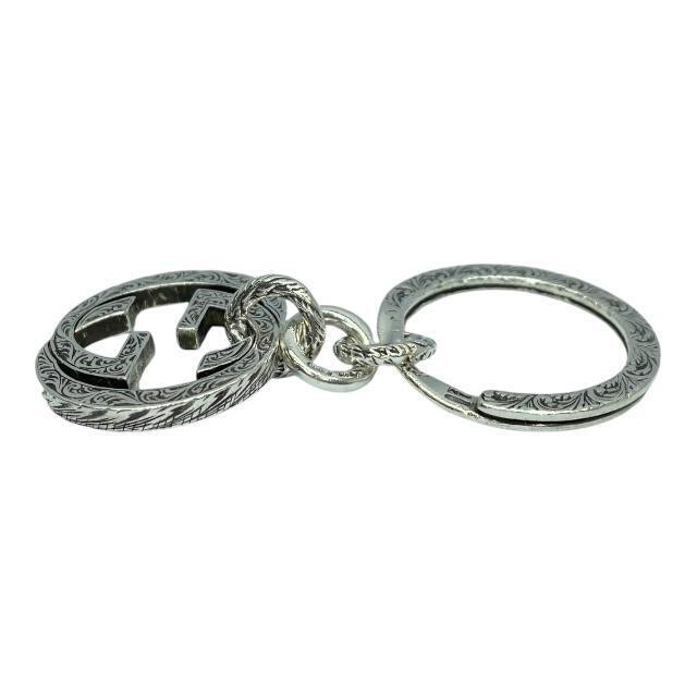 GUCCI Authentic Interlocking G Keychain Keyring Accessory GUCCI Authentic Interlocking G Keychain Keyring Accessory