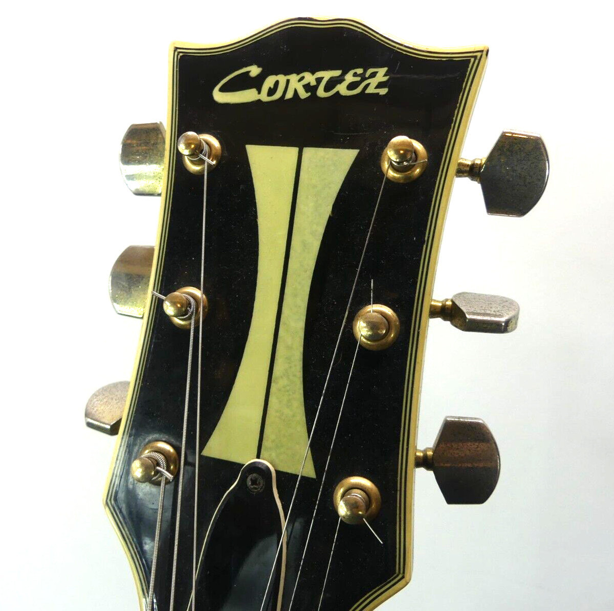 Vtg 70's Cortez Les Paul Custom Copy by Hoshino Gakki at Vtg 70's Cortez Les Paul Custom Copy by Hoshino Gakki at