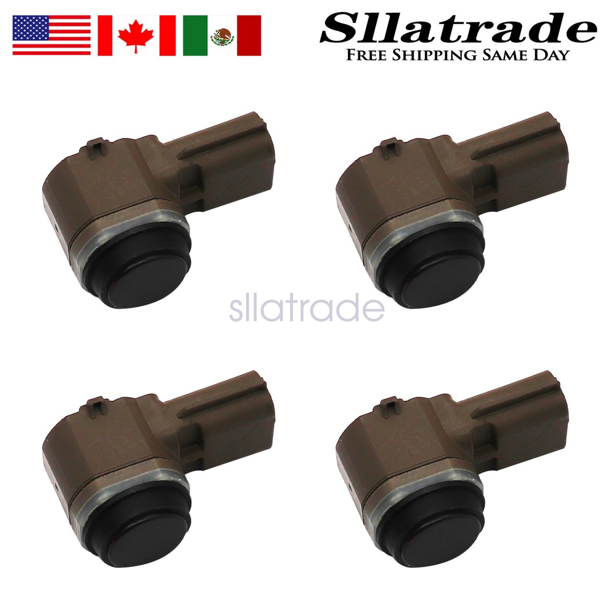 Set Of 4 New Parking Aid Sensors For Nissan Altima, Maxima, Sentra, Versa 2019-2021