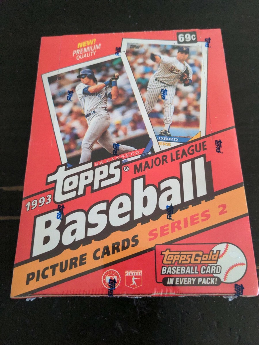 1993 Topps Major League Baseball Picture Cards Series 2 - Sealed