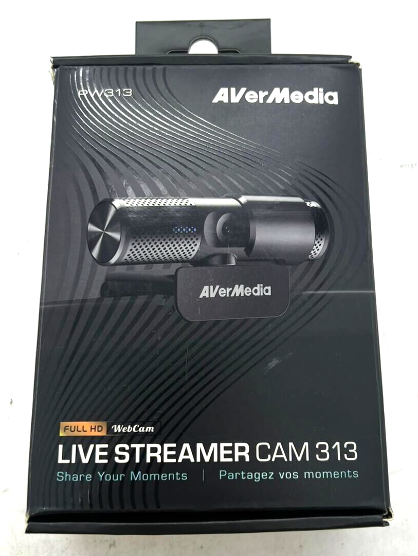 Lot of 13: AverMedia PW313 Live Streamer Cam 313 FULL 1080p HD