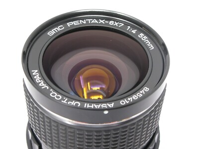 SMC Pentax 6x7 55mm f4 Film Era Wide Angle Prime Lens | eBay UK