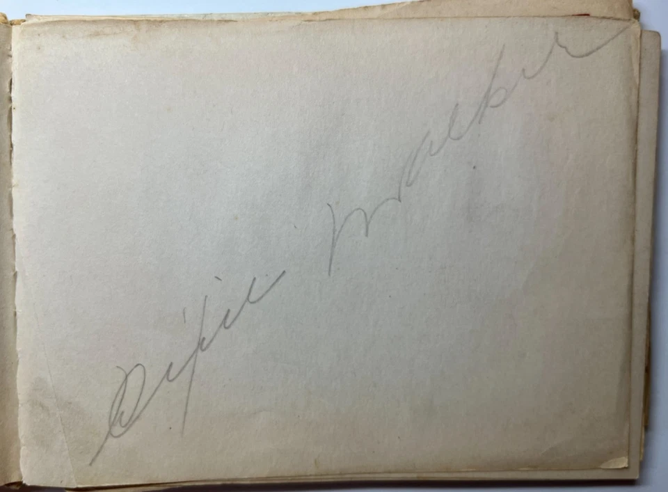 1951 Pirates Autograph Book - PSA LOA – Kiner, Garagiola, Walker - 5 Signatures - Image 4 of 4