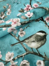 PVC Tischdecke Vogel Türkis Wachstuch · Eckig · Länge&Breite wählbar· abwaschbar