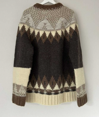 Maison Margiela x H&M Jumper Mens Medium Fair Isle Wool Alpaca