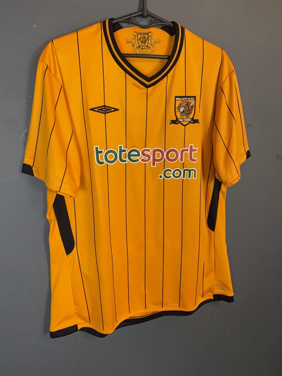 MEN'S FC HULL CITY 2009/2010 HOME SOCCER FOOTBALL SHIRT JERSEY MEN'S FC HULL CITY 2009/2010 HOME SOCCER FOOTBALL SHIRT JERSEY