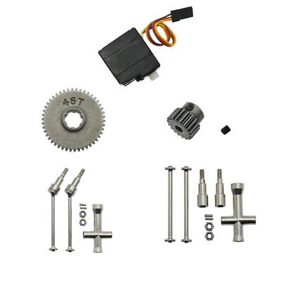 RC Auto Zubehör Metall Antriebswelle Lenkgetriebe hinten, Motor Getriebe für Maßstab 1:16