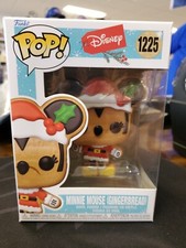 Funko Disney Holiday 2023 POP Minnie Mouse Pan de Jengibre Figura Vinilo NUEVO