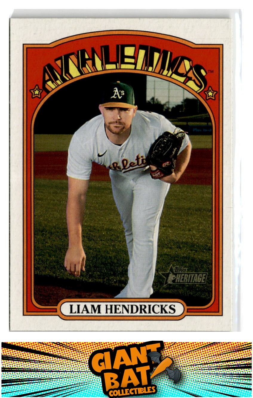 2021 Topps Heritage #397 Liam Hendriks