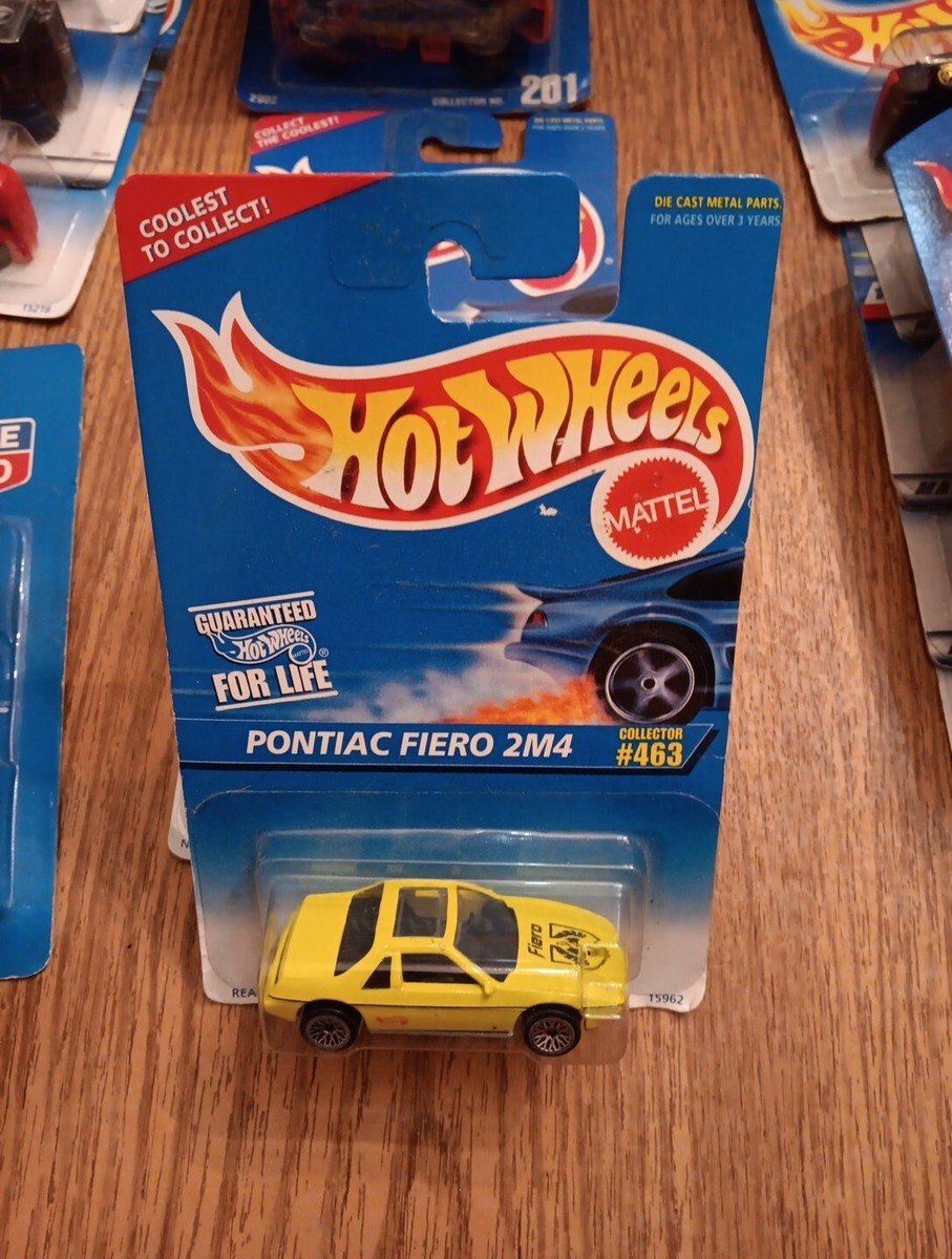 Hot Wheels Pontiac Fiero 2m4 Card # 463 by Mattel for sale