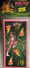 Mighty Morphin Power Rangers Kimberly Pink Ranger Saban 16 Pc Decal Pack PR-2015