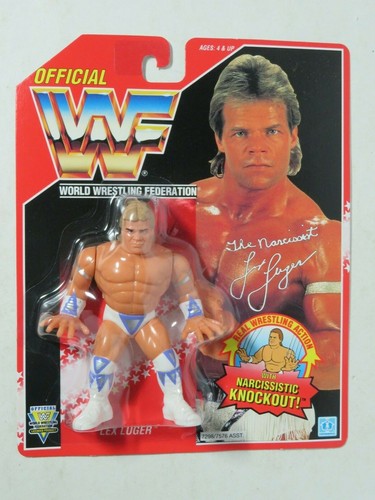1994 Hasbro red card series 8 WWF Lex Luger Wrestl...