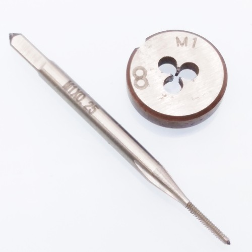 1 Pz Rubinetto HSS M1 X 0,25 Mm E 1 Pz Filo Metrico Pressofuso - Foto 10