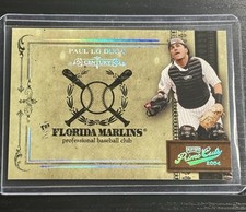 2004 Playoff Prime Cuts II #77 Paul Lo Duca Century Platinum #1/1 Marlins RARE