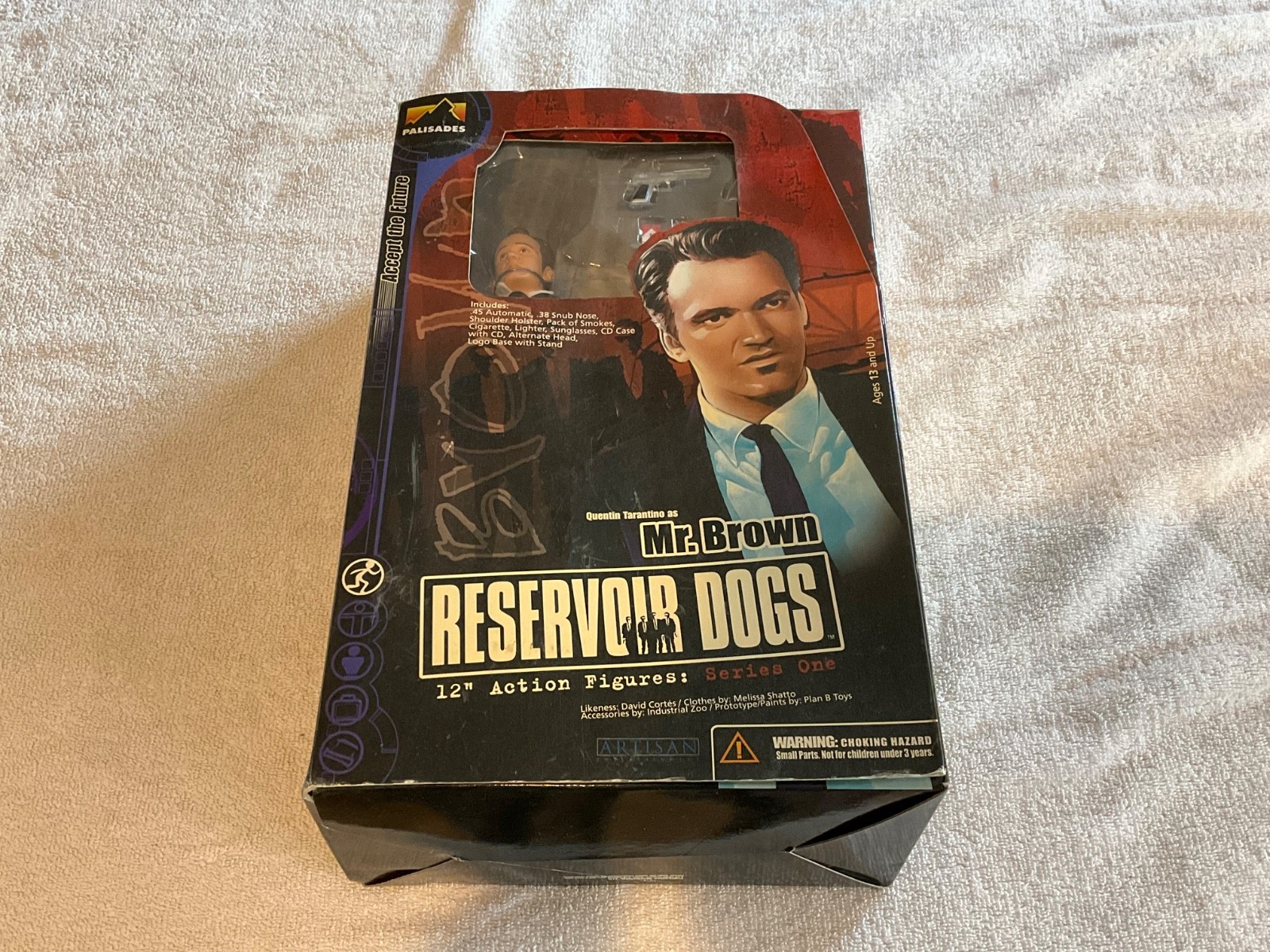 New Palisades MR. BROWN Tarantino 2001 Reservoir Dogs Movie 12" Action Figure