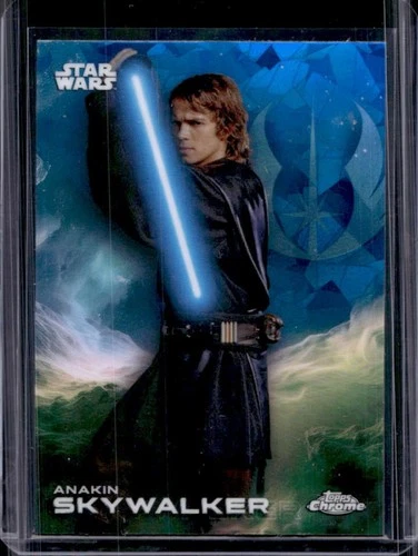 2025 Topps Chrome Star Wars Sapphire Anakin Skywalker Refractor #3