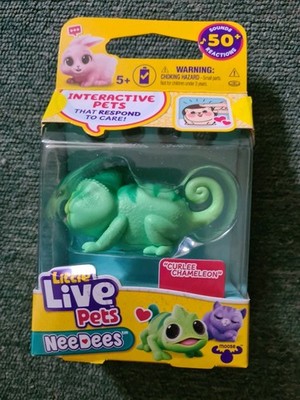 Little Live Pets Needees interaktives Haustier Curlee Chamäleon neu versiegelte Verpackung