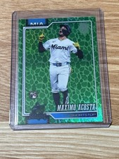 2026 Topps Series 1 Maximo Acosta Holiday Foil #172 Miami Marilins RC