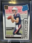 2024 Panini Donruss - Rated Rookies Throwbacks Drake Maye #49 (RC)