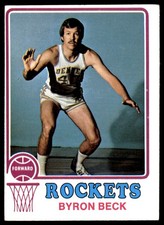 1973-74 TOPPS BYRON BECK DENVER ROCKETS #258 EX