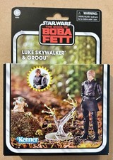 Star Wars Vintage Collection Deluxe Luke Skywalker & Grogu Figure NEW SEALED
