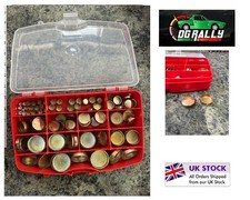 108 Piece Set of Metric Cup Core Plugs plug Yellow Plated CR4 Mild Steel BS1449