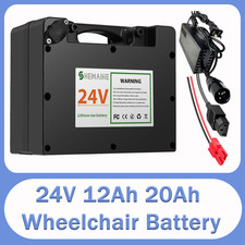 24V 12AH 20AH Electric Wheelchair Lithium Battery 24 Volts 20AH Lithium Battery