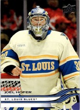 2025-26 Upper Deck Series 2 #404 Joel Hofer St. Louis Blues