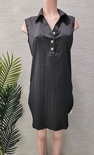 NWT CUPSHE Woman  s Black Collared Cover-Up Size Medium