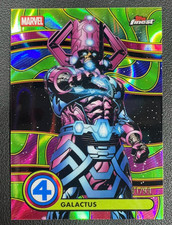 2026 Topps Finest Fantastic 4 Galactus 1960s Blacklight Uncommon #91/99