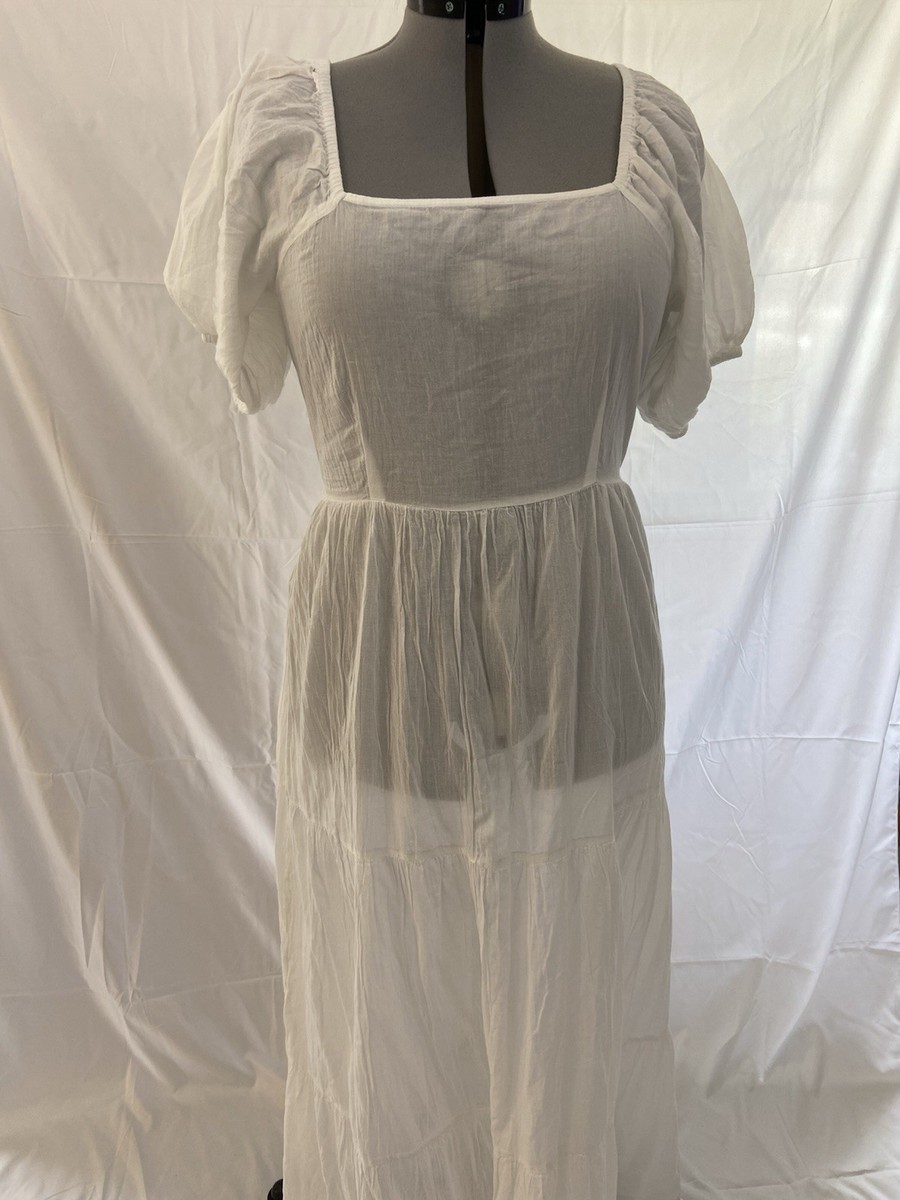 boohoo white beach dress Flower Summer Beach Dress I White Boho Dress I Love that Boho