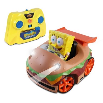 NKOK ferngesteuertes Krabby Patty mit Spongebob Fahrzeug, voll funktionsfähig RC