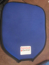 PickleballCentral Neoprene Pickleball Paddle Cover Blue