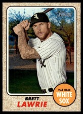 Brett Lawrie 2017 Topps Heritage #168 Chicago White Sox 25173 Baseball Card