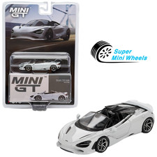 Mini GT 1:64 McLaren 750S Spider Cirrus Grey #973