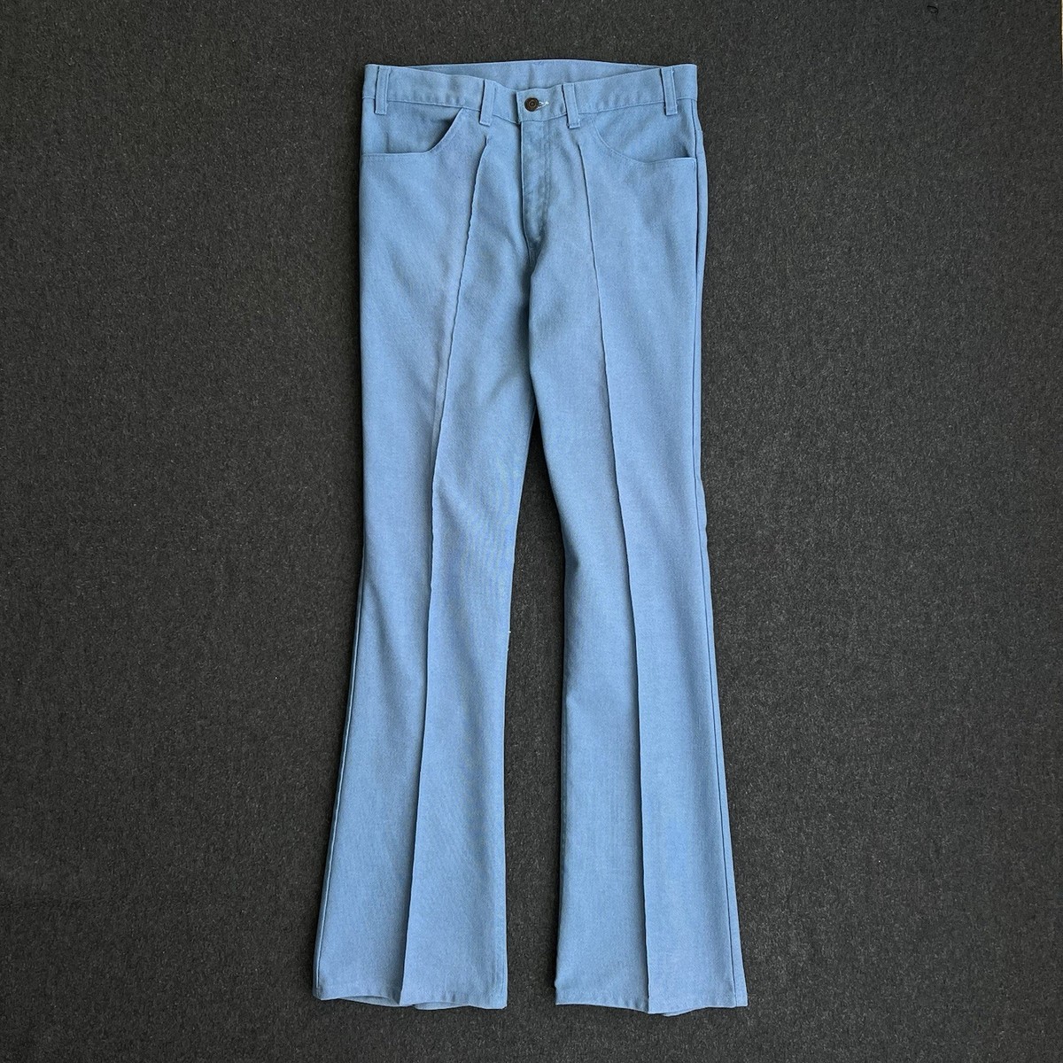 Levis Pants Mens 31x32 Blue Sta-Prest Straight Leg 60s Big E