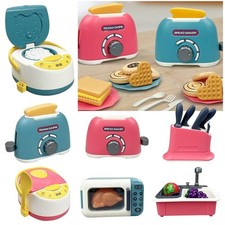 Plastic Playing House Kitchen Toy Microwave Baking Playset  Toy