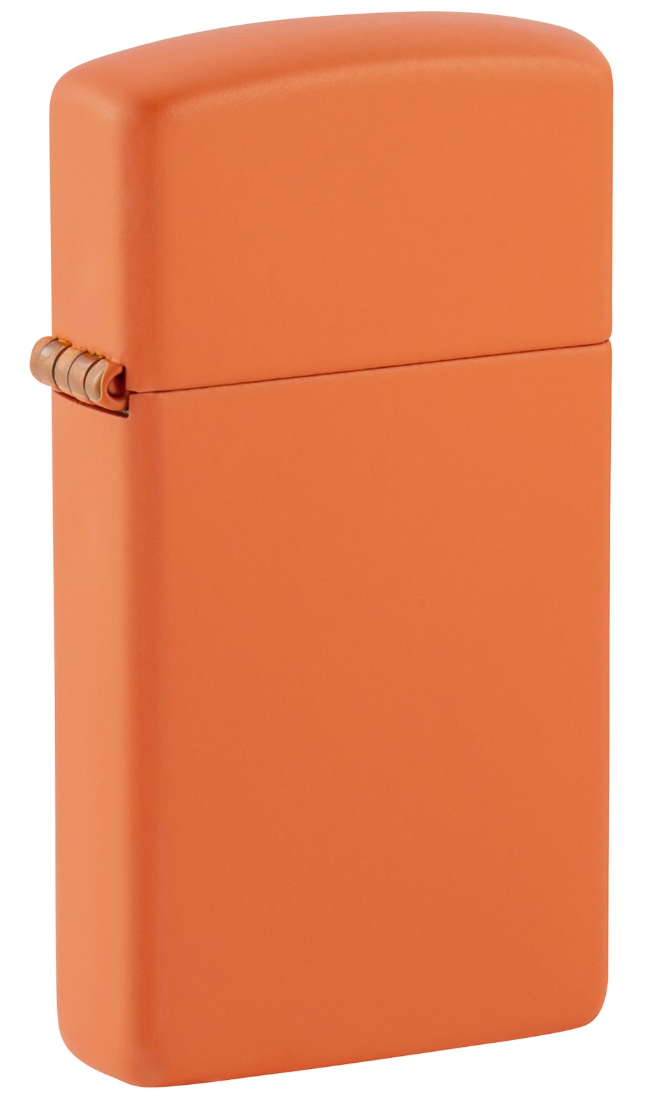 Zippo Slim Orange Matte Windproof Pocket Lighter, 1631