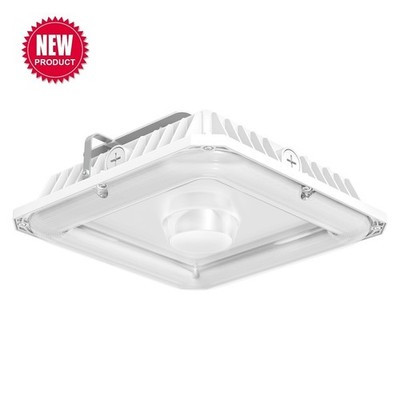 3PACK-100W CCT 4.5-5.7K LED Canopy Light Parking Lot Gas Station Lamp 100-277V