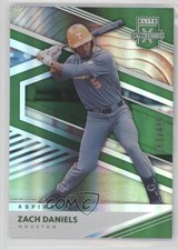 2020 Panini Elite Extra Edition Aspirations Green 263/499 Zach Daniels #138 0q1p