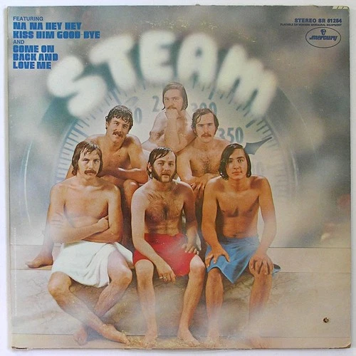 STEAM 1970 Self-Titled LP Excellent Vinyl Na, Na, Hey, Hey, Kiss Him Goodbye