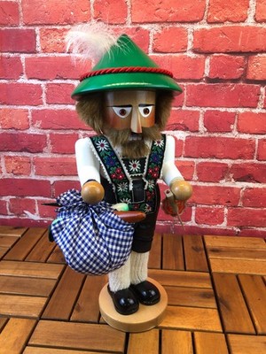 Vintage STEINBACH 17'' NUTCRACKER BAVARIAN TYROLEAN S-1689 Authentic From GERMANY