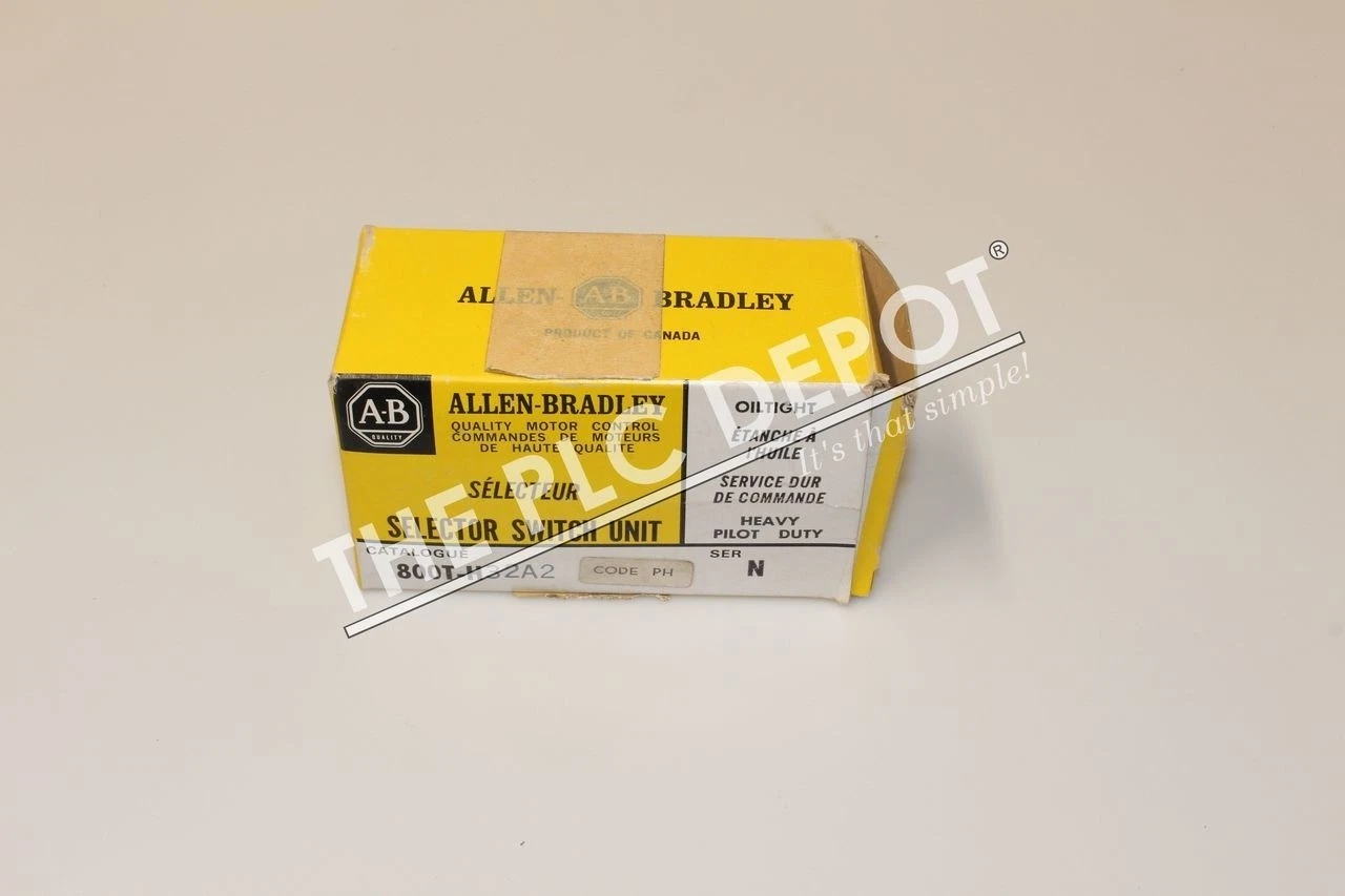 ~NEW~ ALLEN BRADLEY 800T-H32A2 /N H32 SELECTOR SWITCH CONTACT WITH KEYS