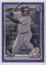 2020 Bowman Chrome Prospects Mega Box Purple Mojo Refractor Antonio Cabello 1u6