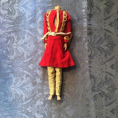 Vintage Barbie KEN - ARABIAN NIGHTS #0774 - No Head, Damaged, Worn,  No Shoes