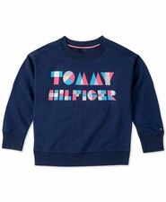 Tommy Hilfiger Big Girls Logo Sweatshirt Large 12-14 
