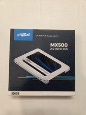Crucial MX500 500GB 2.5" SATA SSD CT500MX500SSD1 New Factory Sealed